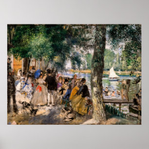 Affiche Pierre-Auguste Renoir - Bathing on the Seine