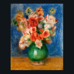Affiche Pierre-Auguste Renoir - Bouquet<br><div class="desc">Bouquet - Pierre-Auguste Renoir,  1900</div>