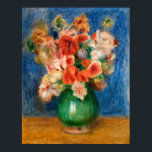 Affiche Pierre-Auguste Renoir - Bouquet<br><div class="desc">Bouquet - Pierre-Auguste Renoir,  1900</div>