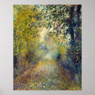 Affiche Pierre-Auguste Renoir - Dans les Bois