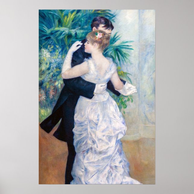Affiche Pierre-Auguste Renoir - Danse à la ville (Devant)