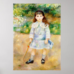 Affiche Pierre-Auguste Renoir - Enfant avec un fouet