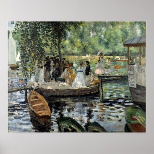 Affiche Pierre-Auguste Renoir - La Grenouillère