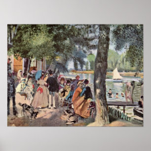 Affiche Pierre-Auguste Renoir - La Grenouillere