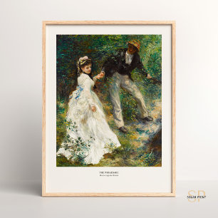 Affiche Pierre-Auguste Renoir La Promenade Art