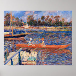 Affiche Pierre-Auguste Renoir - La Seine à Argenteuil