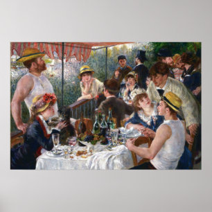 Affiche Pierre-Auguste Renoir - Le Déjeuner des canotiers