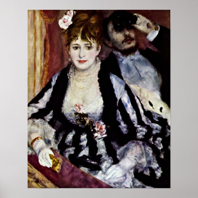 Affiche Pierre-Auguste Renoir - Le Lodge (Devant)