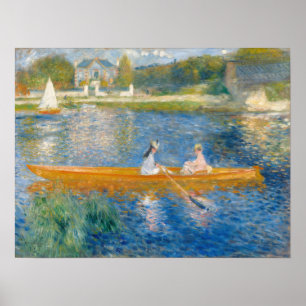 Affiche Pierre-Auguste Renoir - Le Skiff