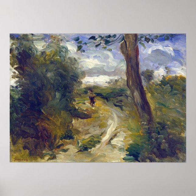 Affiche Pierre-Auguste Renoir Paysage entre tempêtes (Devant)
