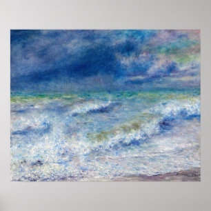 Affiche Pierre-Auguste Renoir - Paysage marin
