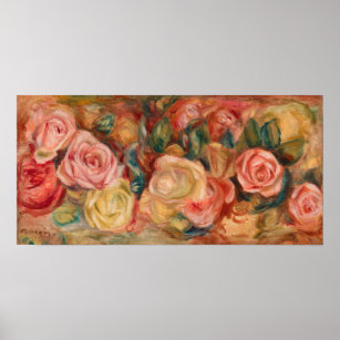 Affiche Pierre-Auguste Renoir - Rose