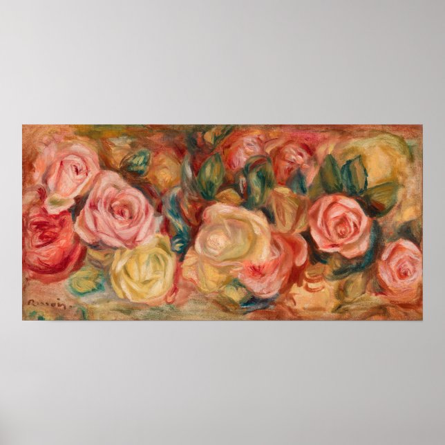Affiche Pierre-Auguste Renoir - Rose (Devant)