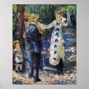 Affiche Pierre-Auguste Renoir - The Swing