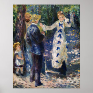 Affiche Pierre-Auguste Renoir - The Swing