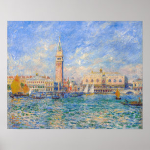Affiche Pierre-Auguste Renoir - Venise, le Palais des Doge