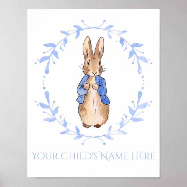 Affiche Pierre avec personnalisation du nom de l'enfant   (Devant)