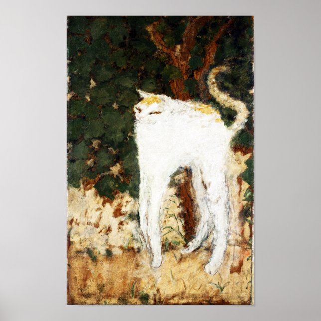 Affiche Pierre Bonnard, Le Chat Blanc, 1894 (Devant)