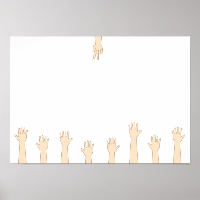 Affiche Pierre-feuille-ciseaux (Devant)