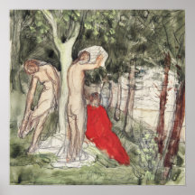 Pierre Puvis de Chavannes Bathers Moderniste