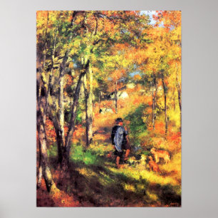 Affiche Pierre Renoir - Jules le Coeur et ses chiens