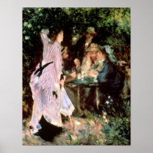 Affiche Pierre un Renoir sous les arbres, de la Galette