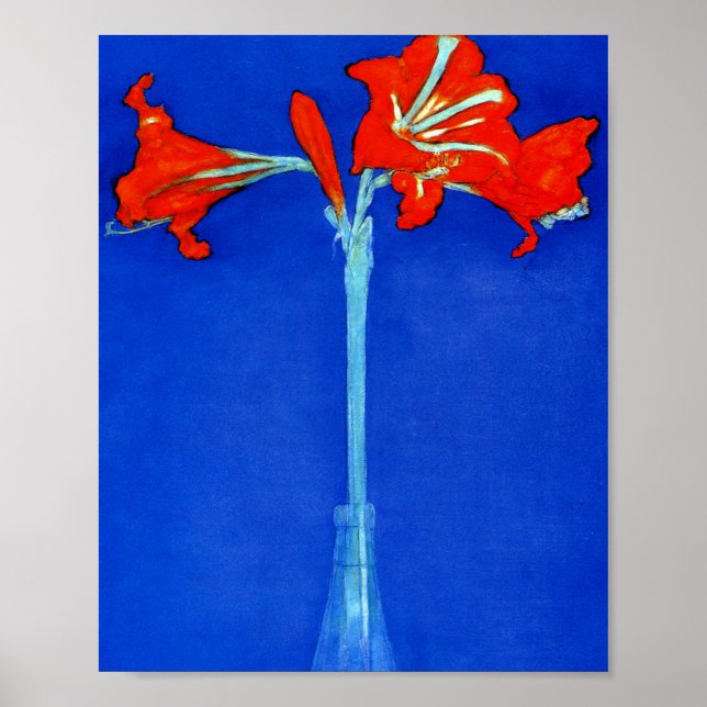 Affiche Piet Mondrian Amaryllis (Devant)
