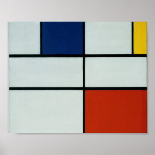 Affiche Piet Mondrian Art moderne