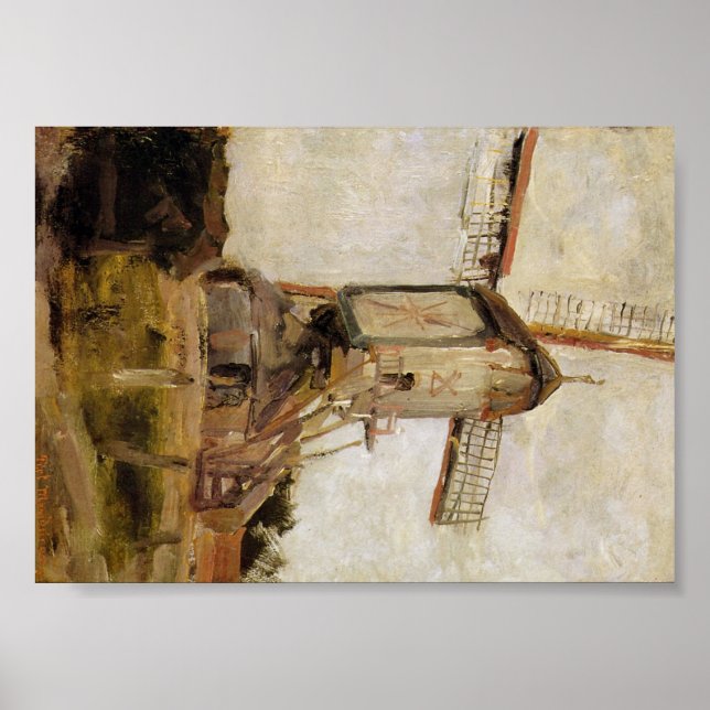 Affiche Piet Mondrian Art moderne (Devant)