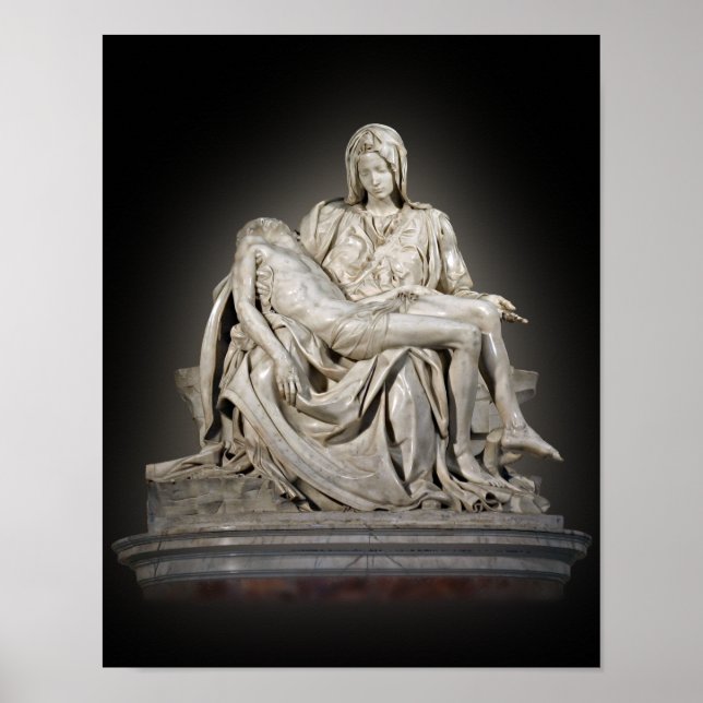 AFFICHE PIETA DE MICHELANGELO (Devant)