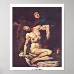 Affiche Pieta. Par Crespi Daniele