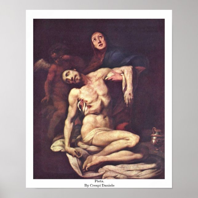 Affiche Pieta. Par Crespi Daniele (Devant)