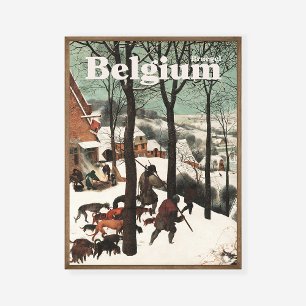 Affiche Pieter Bruegel Chasseurs aînés dans la neige 1565