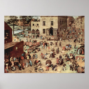 Affiche Pieter Bruegel-La pièce de Pieter
