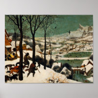 Pieter Bruegel L'Ancien - Chasseurs Dans La Neige
