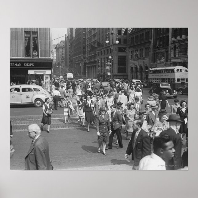 Affiche Piétons (Devant)