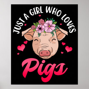 Affiche Pig Toxits For Pig Lovers Women Pig Venin Swine Pi