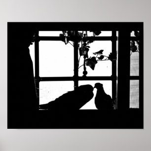 Affiche Pigeon Love