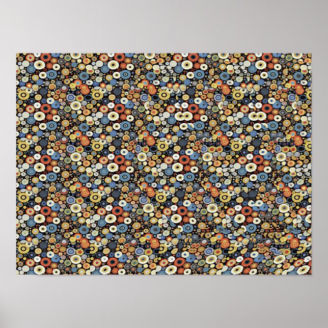 Affiche PIGEON STEREOGRAM 16" x 12", No Frame (Devant)