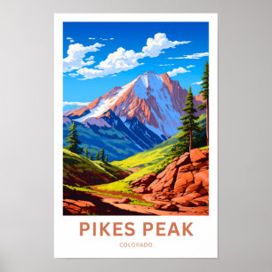 Affiche Pikes Peak Colorado Imprimer