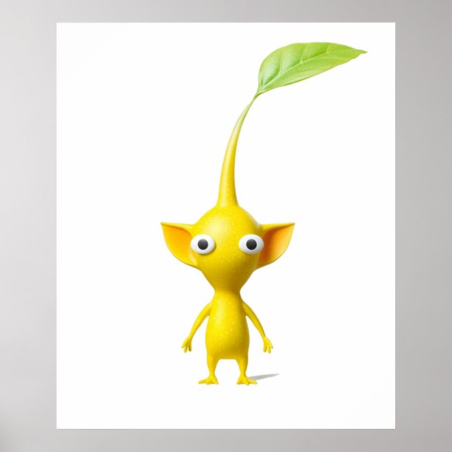 Affiche Pikmin jaune (Devant)