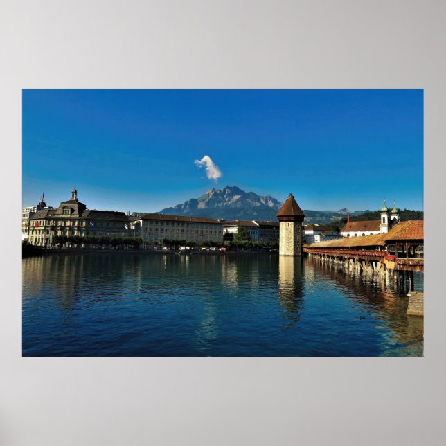 Affiche Pilatus et Lucerne (Devant)
