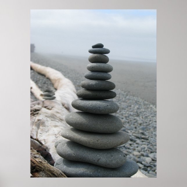Affiche Pile de roche (Devant)