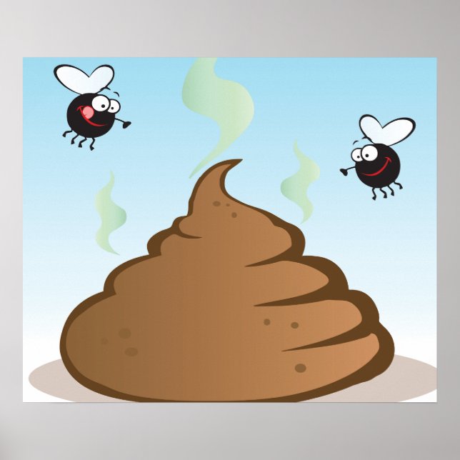 Affiche Pile Puant De Poop (Devant)
