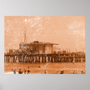 Affiche Pilier de Santa Monica