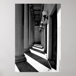 Affiche Piliers de lumière