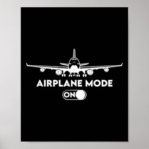 Affiche Pilote C172 Vol en avion Cadeau Mode Avion 