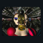 Affiche PILOTE SPACESHIP ANDROID XENIA, Science-fiction<br><div class="desc">Cadre d'animation coloré de notre film de science-fiction HYPERION WORLD travail en cours. Android Nanotech - Xenia 05. Vous pouvez voir les extraits de films en cours à : htttp://www.webalice.it/baldesign3dBulgan & Alessandro Lumini 3D design et animation Florence-Italie.</div>