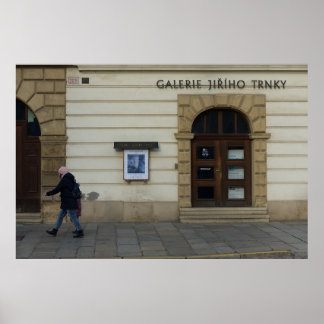 Affiche Pilsen, République Tchèque - Galerie Jiří Trnka