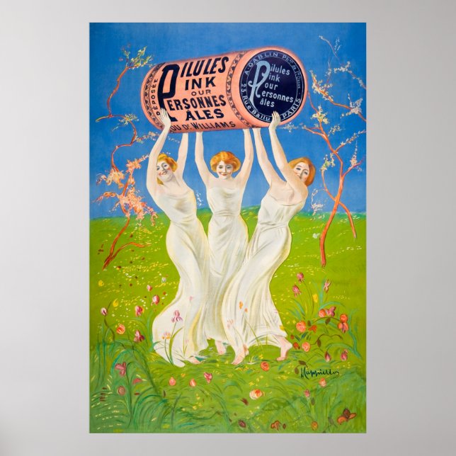 Affiche Pilules roses pour les gens pâles (Devant)